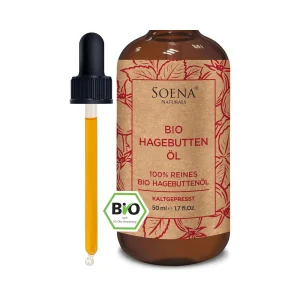 100ml Bio Hagebuttenöl – Kaltgepresst & Rein – Natürliches Wildrosenöl – Made in Germany