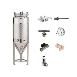 Speidel Edelstahl Drucktank ZKG 240 Liter SET (bis 2,5 bar)