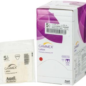 Gammex® Latex – Packung 50 Paar puderfrei, natur, Größe 5,5