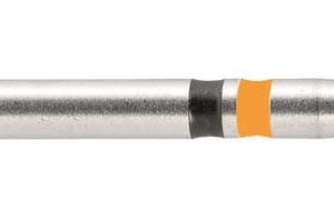 Kronentrenner HM 4C – Packung 5 Stück Diamantverz., orange/schwarz, FG, Figur 138, 2 mm, ISO 012