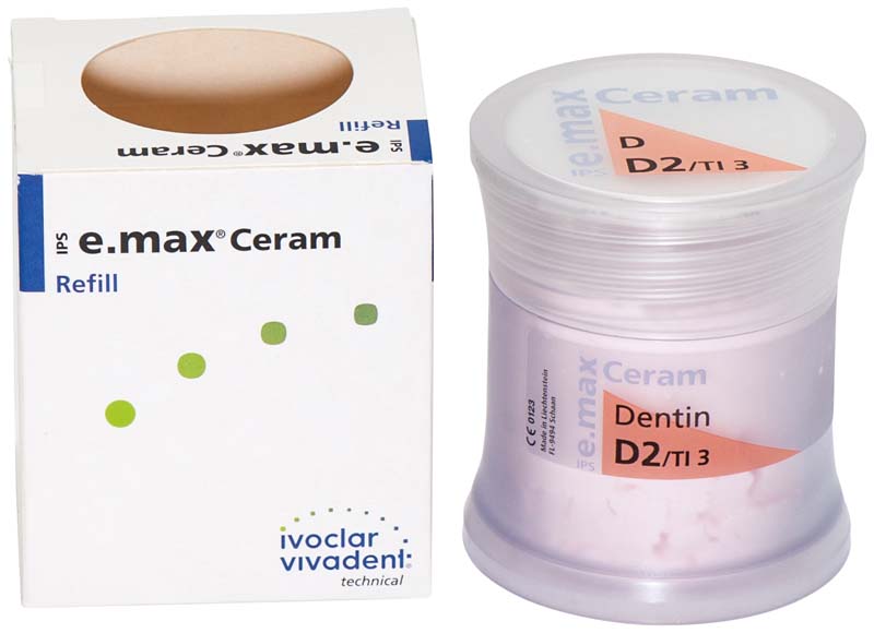 IPS e.max® Ceram – Dose 100 g Pulver dentin D2