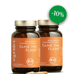Set 2x Tame The Flame | Bio Kurkuma Komplex