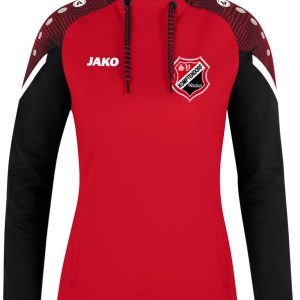 JAKO Kapuzensweat Performance – Damen – rot/schwarz – SV Wacker Komptendorf