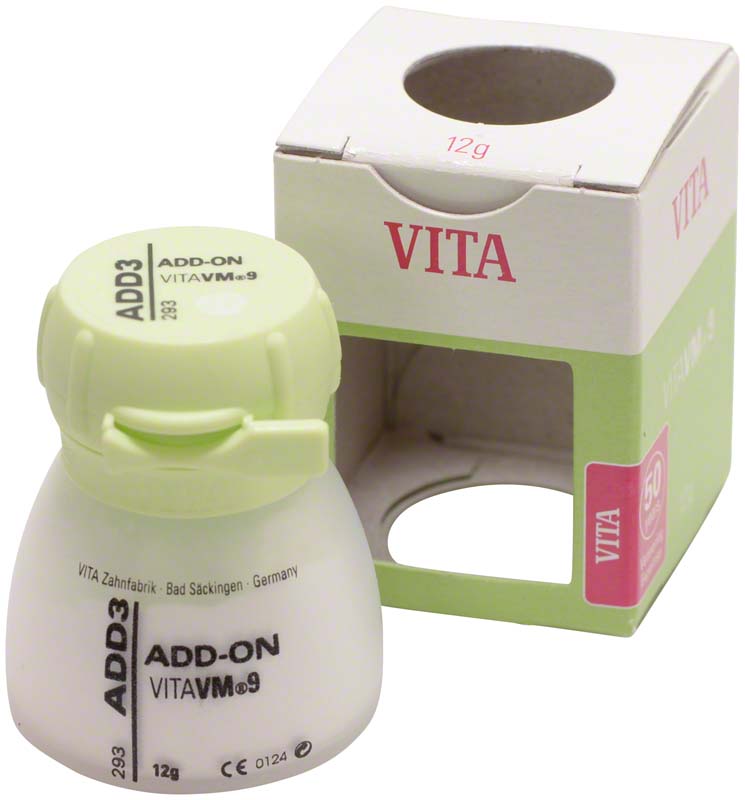 VITA VM® 9 Zusatzmassen – Dose 12 g Pulver Add-On ADD3 – Bild 2