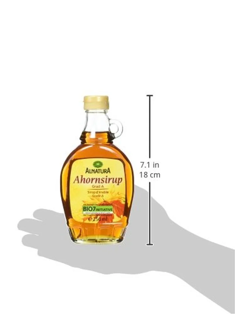 250 ml Alnatura Bio Ahornsirup – Grad A – Naturbelassener Ahornsirup aus Kanada – Bild 4