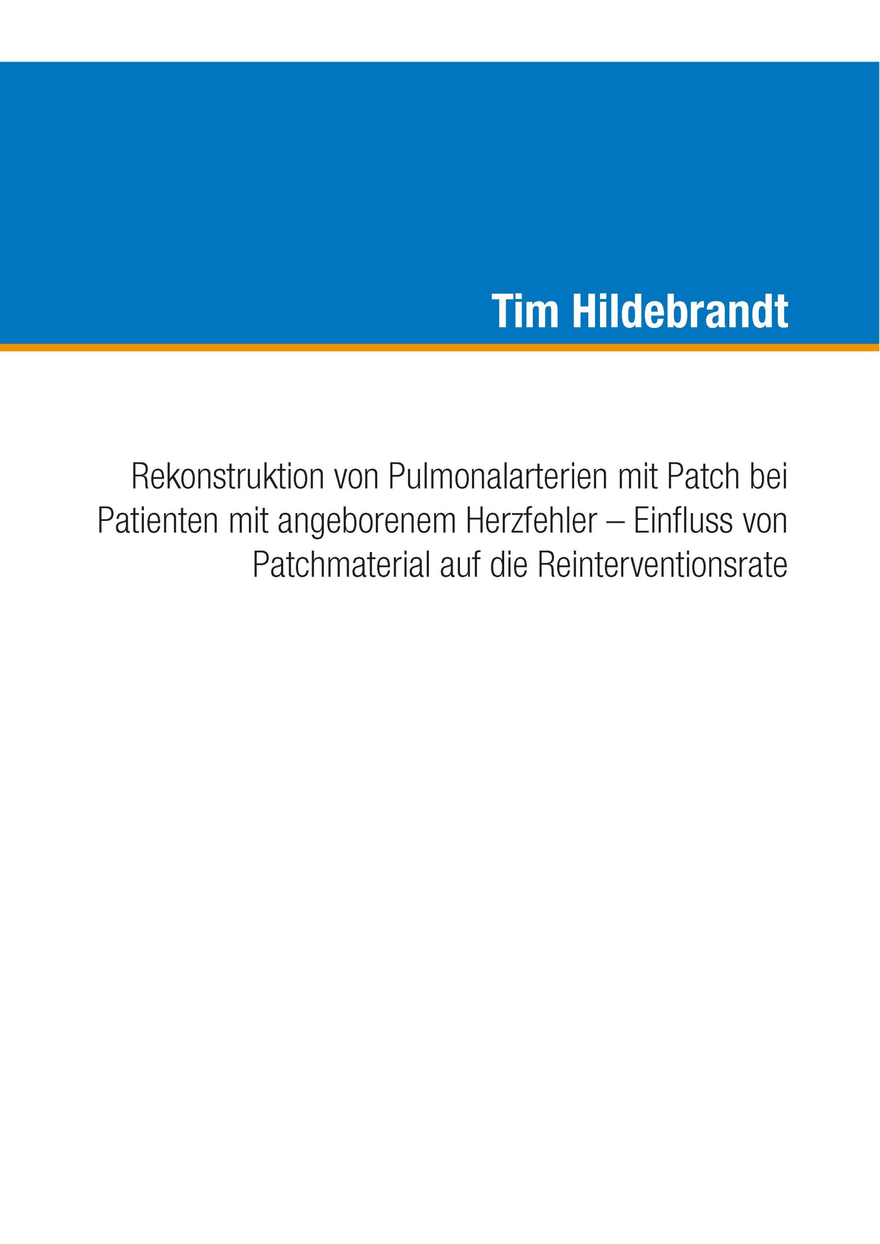 Rekonstruktion von Pulmonalarterien mit Patch bei Patienten mit angeborenem Herzfehler – Einfluss von Patchmaterial auf die Reinterventionsrate – Bild 2