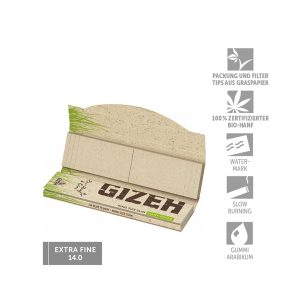 Gizeh Hanf & Gras King Size Slim+Tips