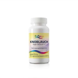 Knoblauchkapseln (high allicin II) – Biopure