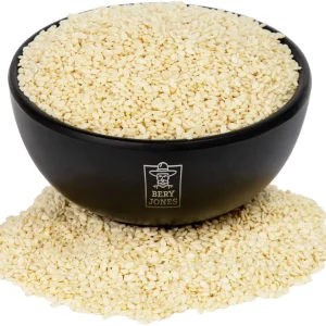 1 kg Geschälter Sesam – gesund, vielseitig, vegan