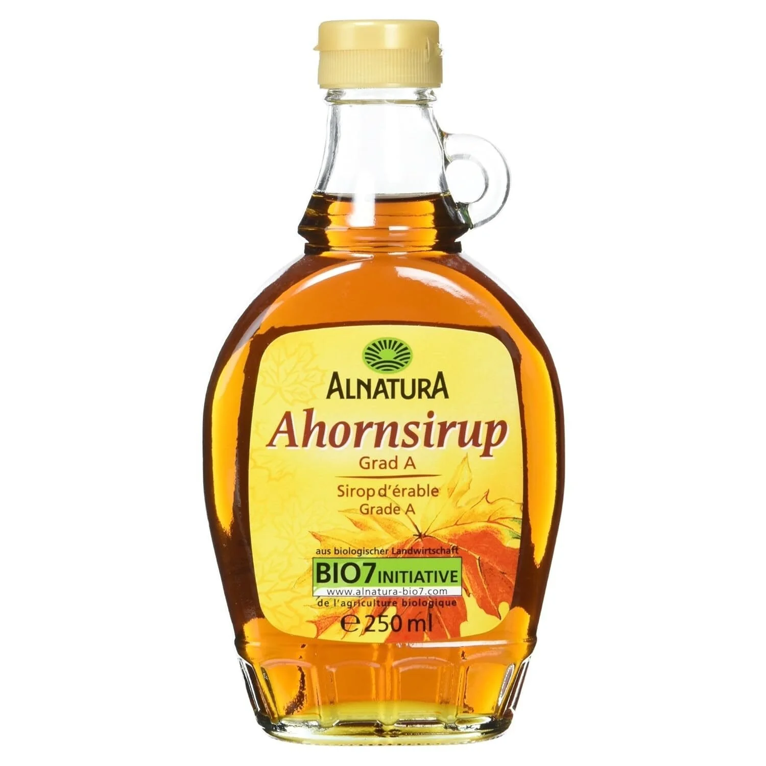 250 ml Alnatura Bio Ahornsirup – Grad A – Naturbelassener Ahornsirup aus Kanada