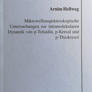 Mikrowellenspektroskopische Untersuchungen zur intramolekularen Dynamik von p-Toluidin, p-Kresol und p-Thiokresol