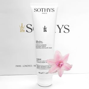 SOTHYS Hydra 4Ha Crème Hydratante Jeunesse Velours – Feuchtigkeitscreme für Normale- und Trockene Haut. Kabinengröße 150 ml.