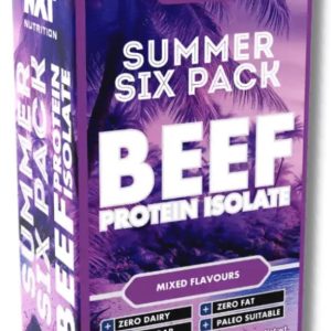 NXT Beef Protein Isolate Summer Six Pack Sample Box  6x30g