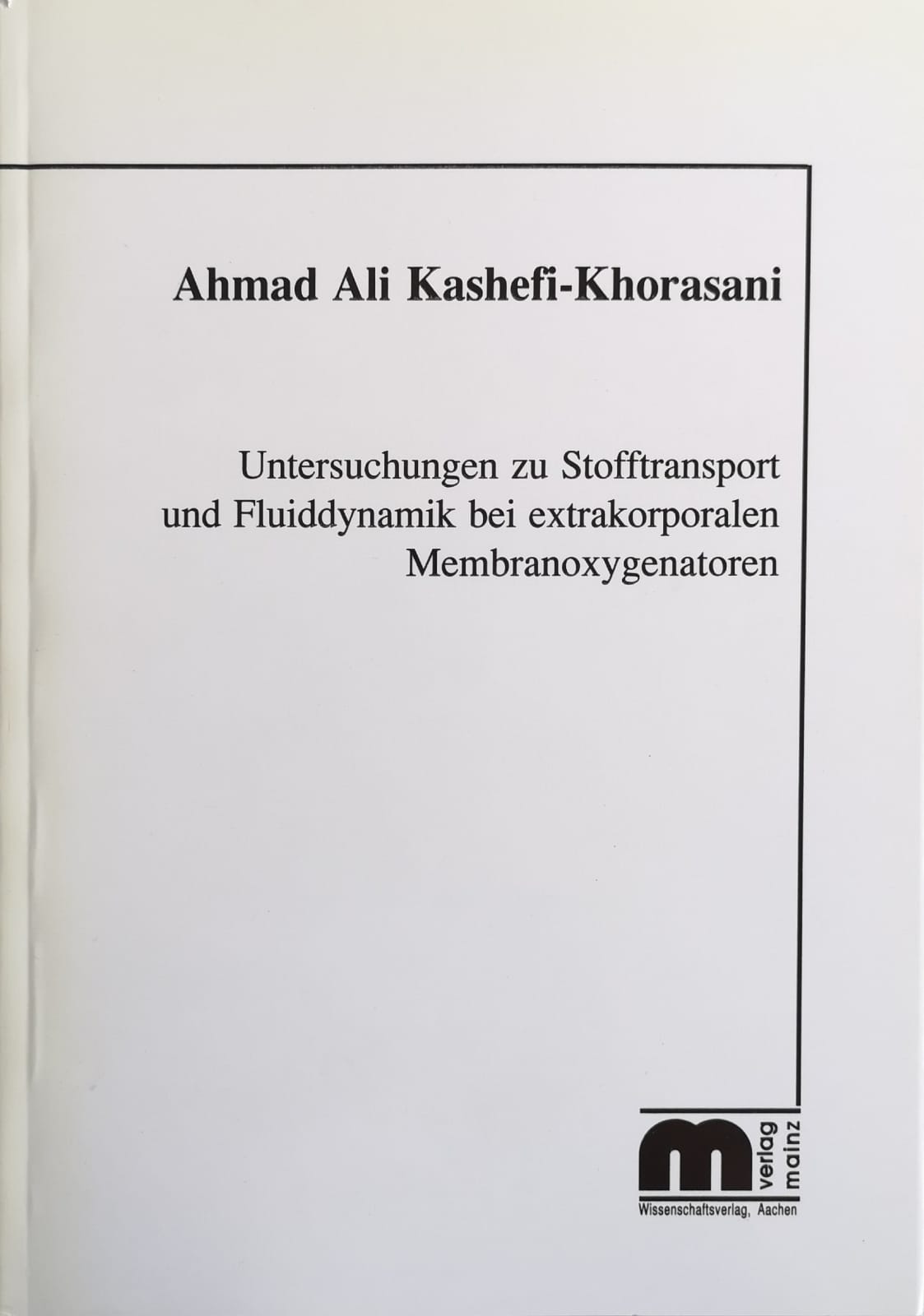 Untersuchungen zu Stofftransport und Fluiddynamik bei extrakorporalen Membranoxygenatoren
