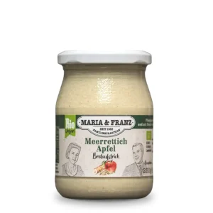 Bio Meerrettich & Apfel Brotaufstrich im Pfandglas, 250g