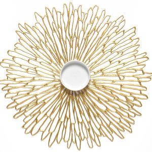 Bloom Gilded Round (2er Pack)