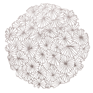 Tischset Daisy Silber