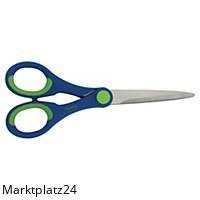 Schere 17 cm – LYRECO Premium mit Rostfreien Stahlklingen, Ergonomisch – Bild 2