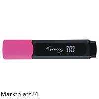 Textmarker 2–5 mm Pink – LYRECO Marker Stift für Büro & Schule