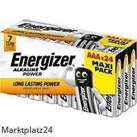Energizer AAA/LR03 Alkaline Batteries – 24 Pack Val. Box