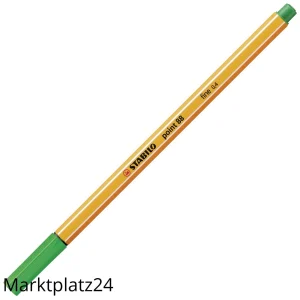 STABILO Point 88 Fineliner – 0,4mm Feine Spitze | Grün