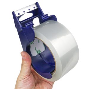 BOMEI PACK leises Paketklebeband (Transparent): 66m x 48mm, stark haftend
